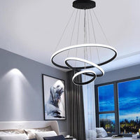 LED осветително тяло 96W Catalonia 3 сегмента Black еквивалент 400W