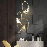 Пендел LED Luxury Golden Swallow