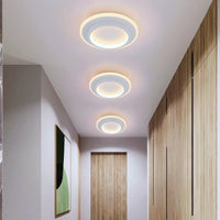 LED осветително тяло LOKI ROUND Бяло Еквивалент 200W