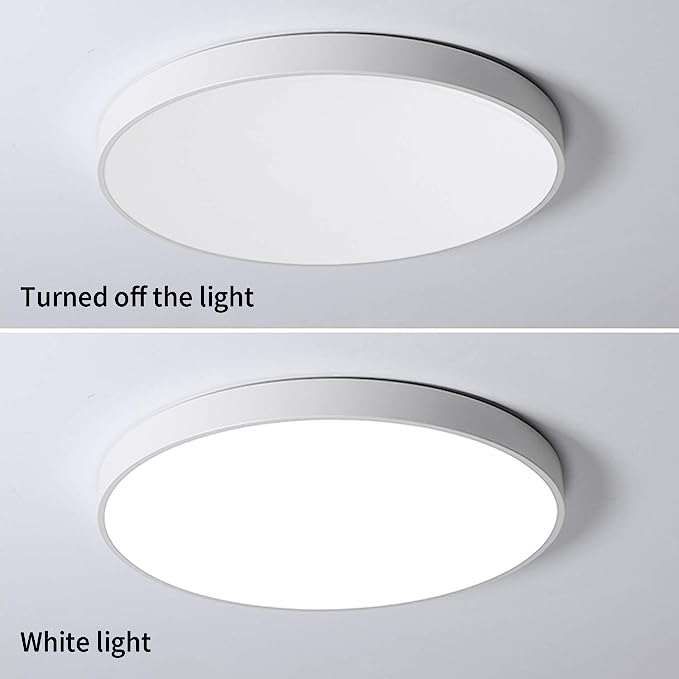 LED плафон 40W ULTRA-THIN кръгъл, еквивалентен на 400W