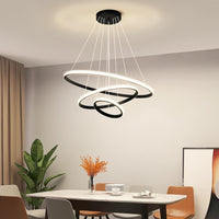 LED осветително тяло 96W Catalonia 3 сегмента Black еквивалент 400W