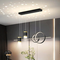 Lustra Led Suspendata New Design Stelute Echivalent 400W Lighting Fixtures