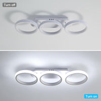 LED осветително тяло 54W ENZO CIRCLE БЯЛ Еквивалент 300W
