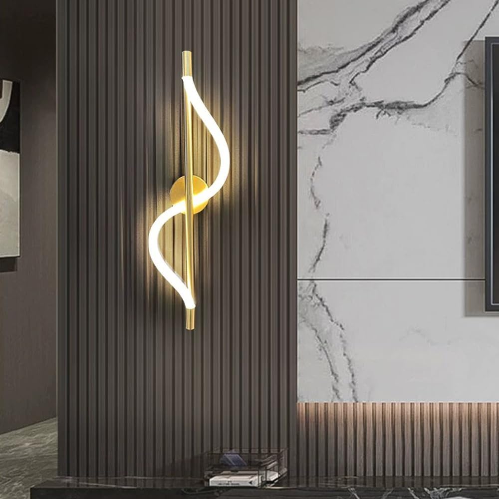 LED аплик 16W Nordic Style Light Tube R9156/610 Gold