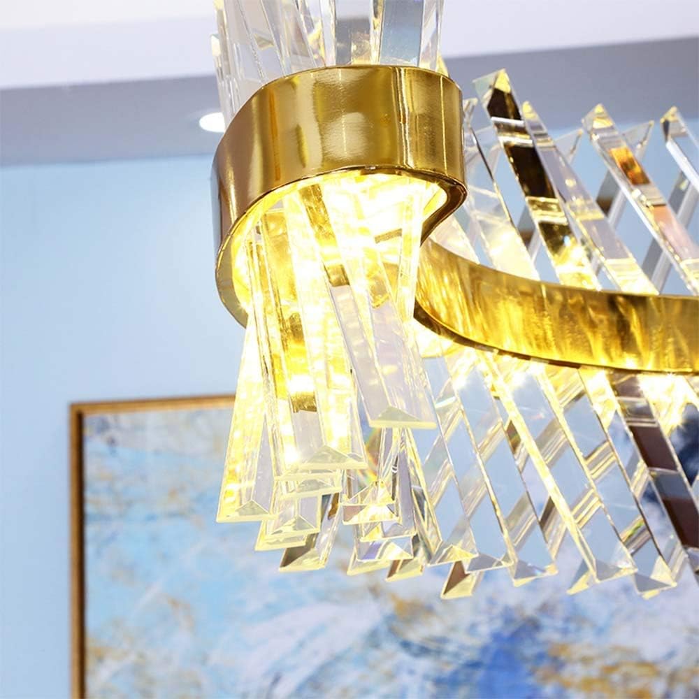 LED полилей Valdoria Gold Crystal с дистанционно управление 50CM