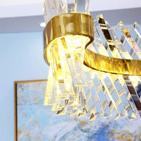 LED полилей Valdoria Gold Crystal с дистанционно управление 50CM