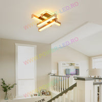 LED аплик LINNES SQUARE 62W GOLD еквивалент 300W