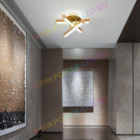 LED аплик LINNES CIRCLE 52W GOLD Еквивалент 300W