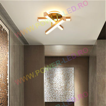 LED аплик LINNES CIRCLE 52W GOLD Еквивалент 300W