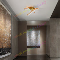 LED аплик LINNES CIRCLE 52W GOLD Еквивалент 300W