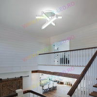 LED аплик LINNES CIRCLE 52W Бял Еквивалент 300W