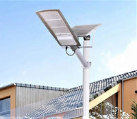 LED лампа 200W за улично соларно осветление с включено рамо и дистанционно