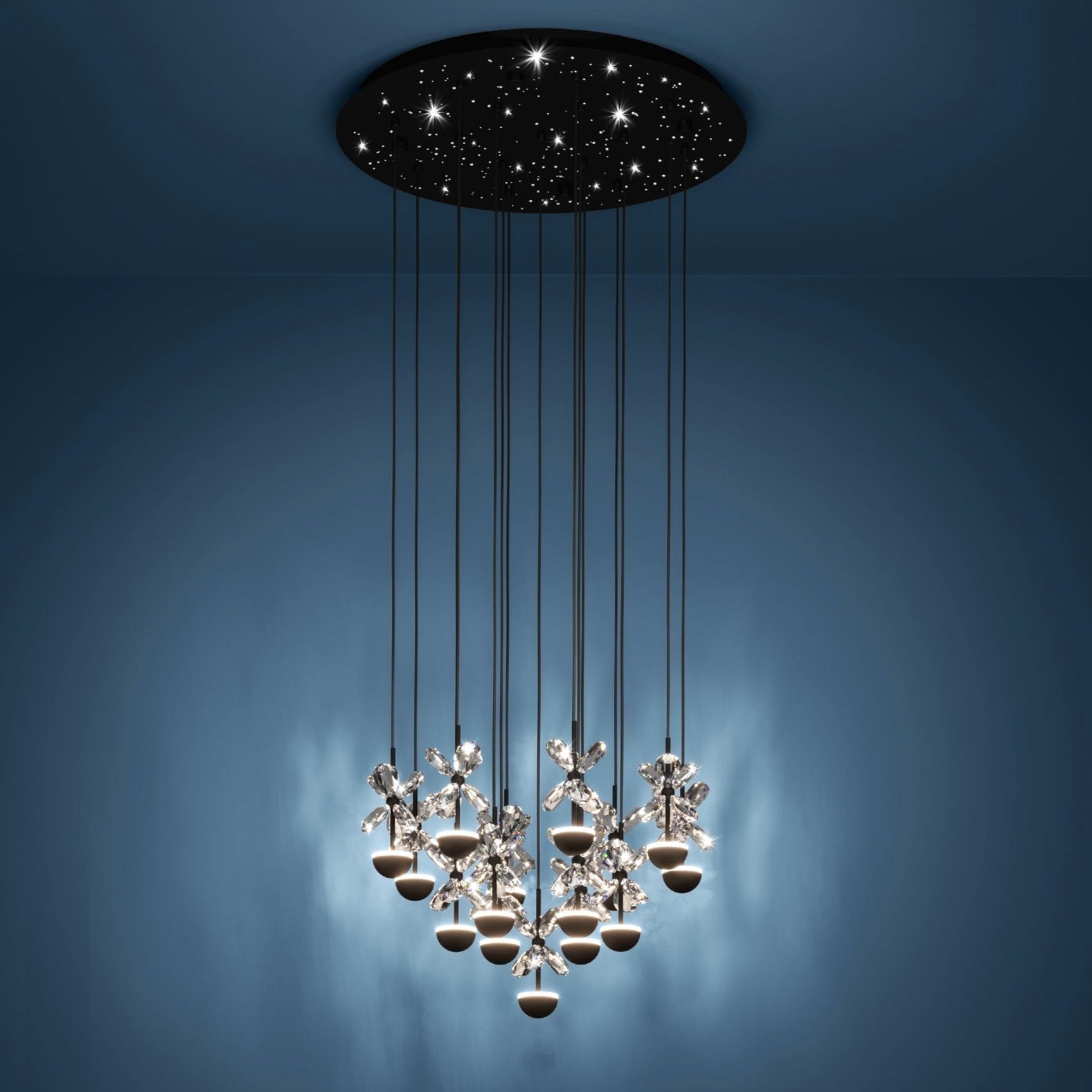LED осветително тяло висящо Luxury PIANOPOLI 2 Eglo 390277