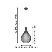 Пендел RAZONI 1 White 110CM