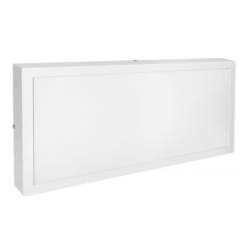 LED панел 28W 60x30cm Бял за повърхностен монтаж Еквивалент 300W