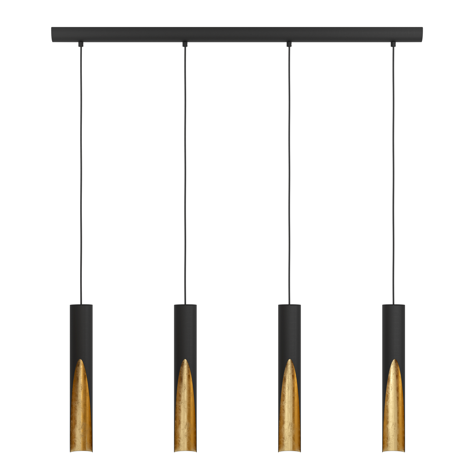 Осветително тяло тип пендел BARBOTTO Black & Gold 110CM