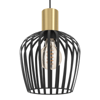 Осветително тяло тип пендел EMPOLI Black & Gold 110CM