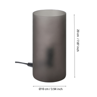 Нощна лампа GEO Grey 23CM Eglo