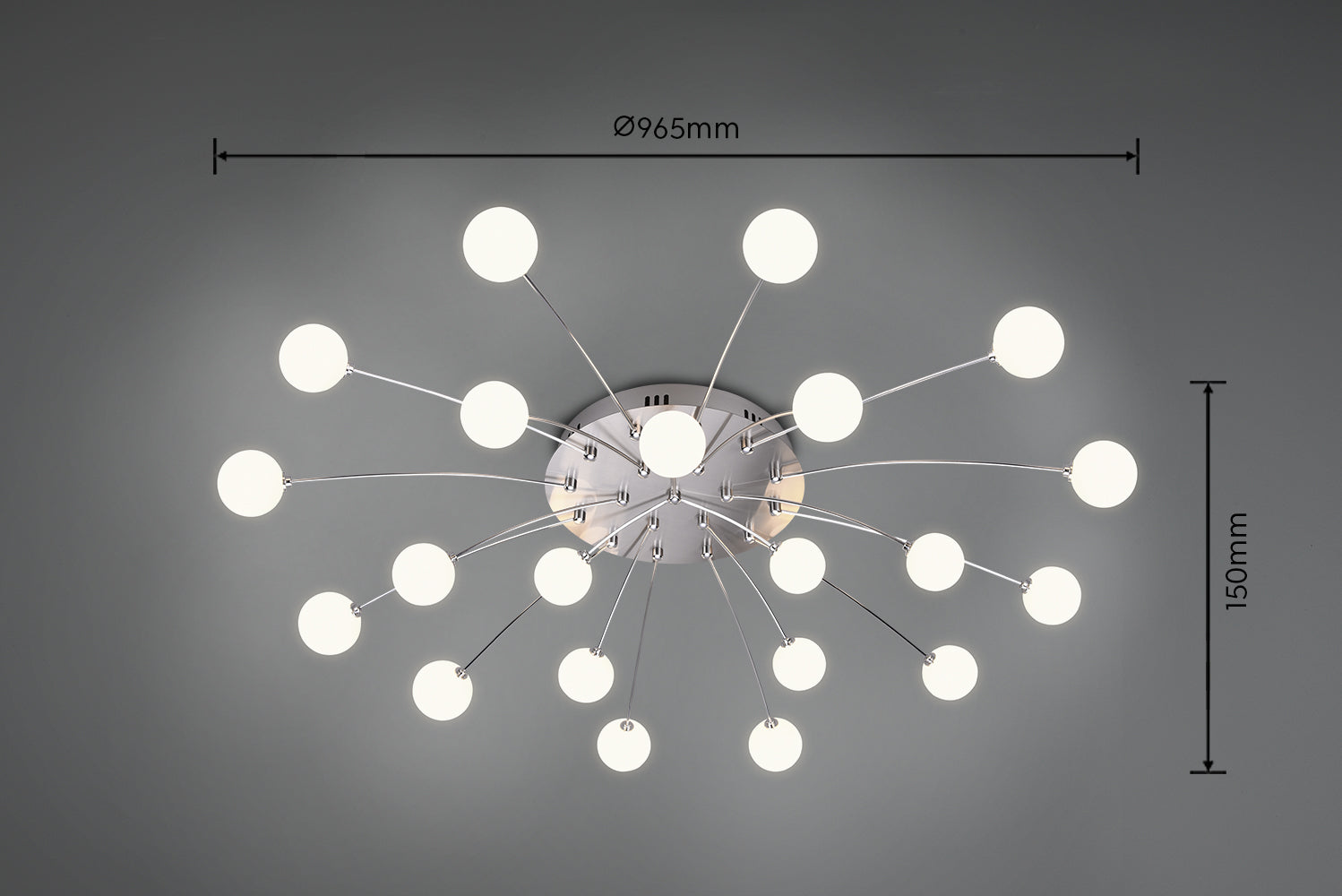 LED осветително тяло SILVER BULET Еквивалент 400W Димиращо