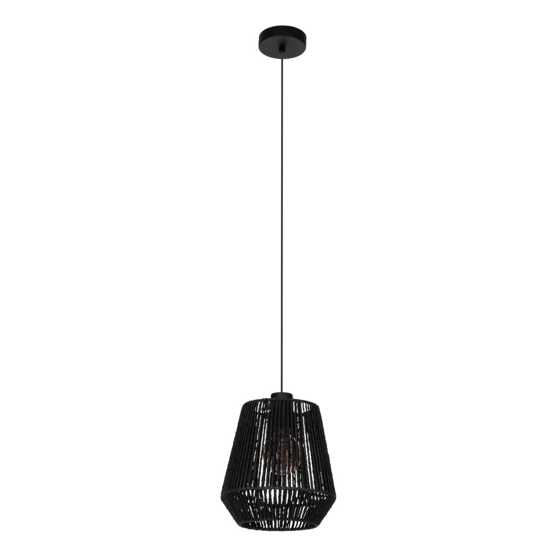 Пендел PERSLEY Black 1xE27 Eglo Ø22CM