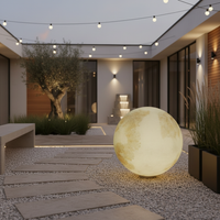 Глобус абажур мат външен MOONGLOW 60CM
