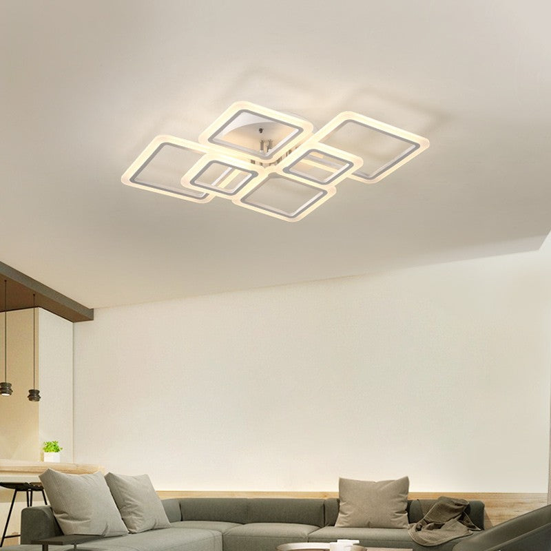 LED осветително тяло 4+2 DIAMOND MAXI Design с дистанционно, еквивалент 600W