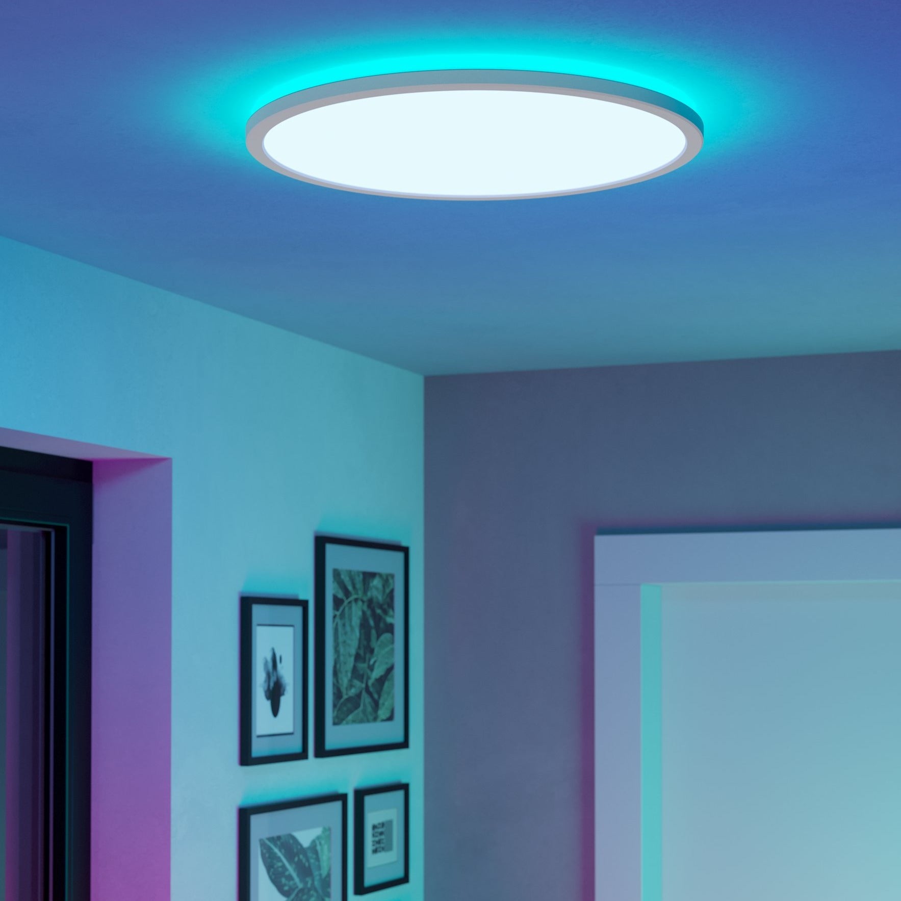 LED плафон ROVITO-Z RGB-CCT Smart 30cm Еквивалент 150W