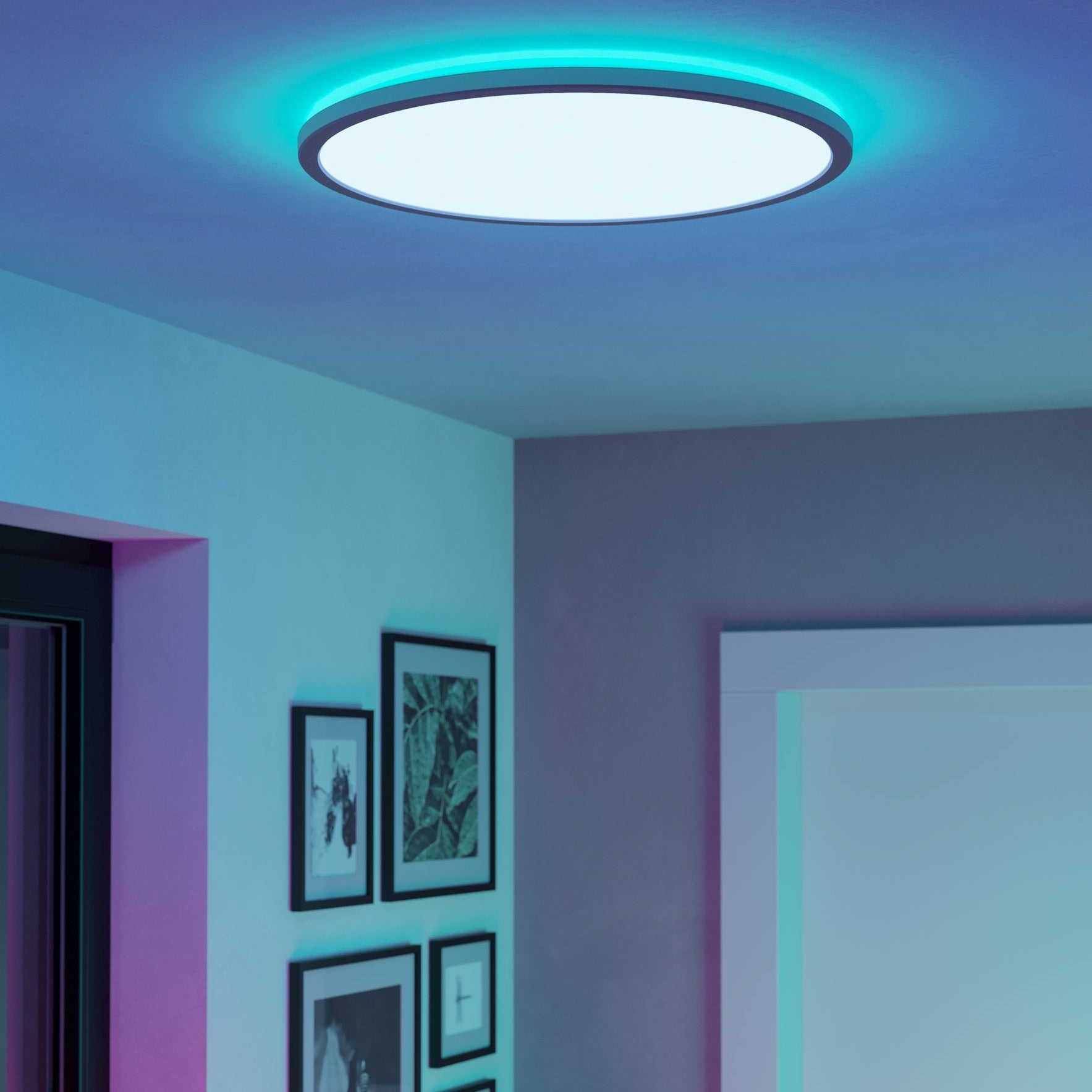 LED плафон ROVITO-Z RGB-CCT Smart 30cm Еквивалент 150W