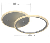 LED осветително тяло ONE CIRCLE Design Еквивалент 300W с дистанционно
