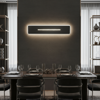 Аплик LED 22W VAIRA Black Еквивалент 220W