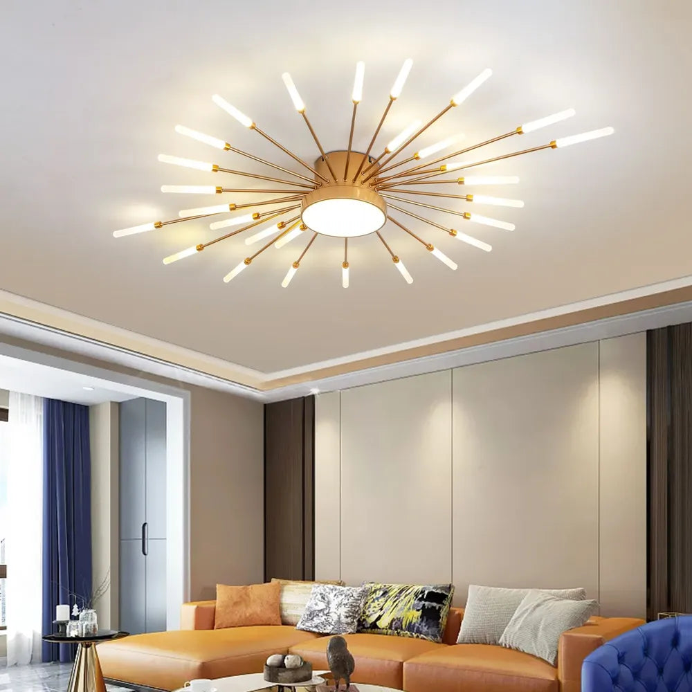 LED осветително тяло American Splendor Gold Еквивалент 800W с дистанционно