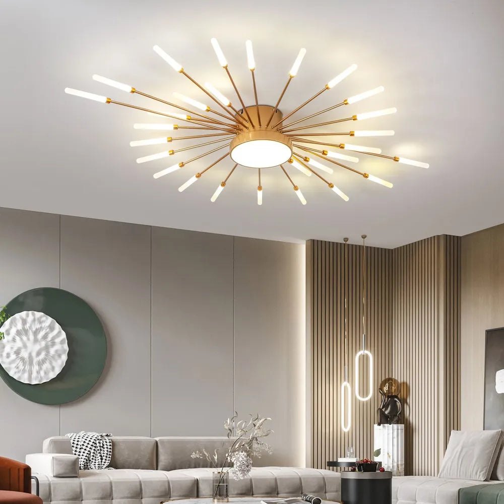 LED осветително тяло American Splendor Gold Еквивалент 800W с дистанционно