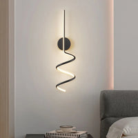 LED аплик Serpent Black еквивалент 150W