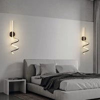 LED аплик Serpent Black еквивалент 150W