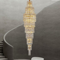 Полилей кристал LUXURY Golden 250cm -P82401