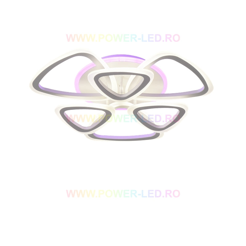 LED осветително тяло 126W CLARA 3+3 RGB с дистанционно