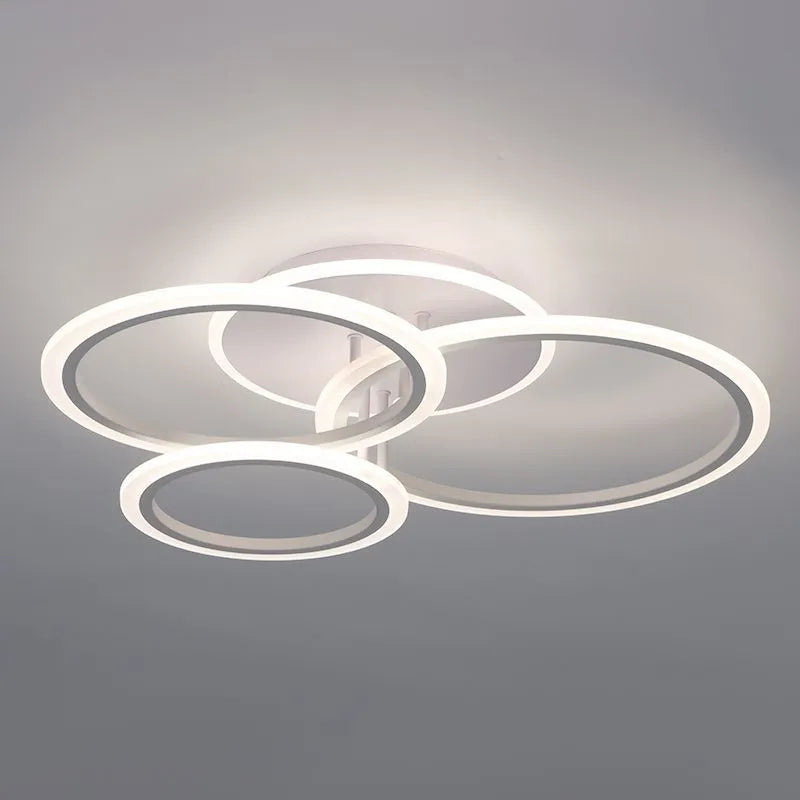 LED осветително тяло 3 WHITE RINGS Еквивалент 500W Дистанционно управление