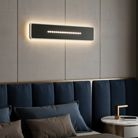 Аплик LED 22W VAIRA Black Еквивалент 220W