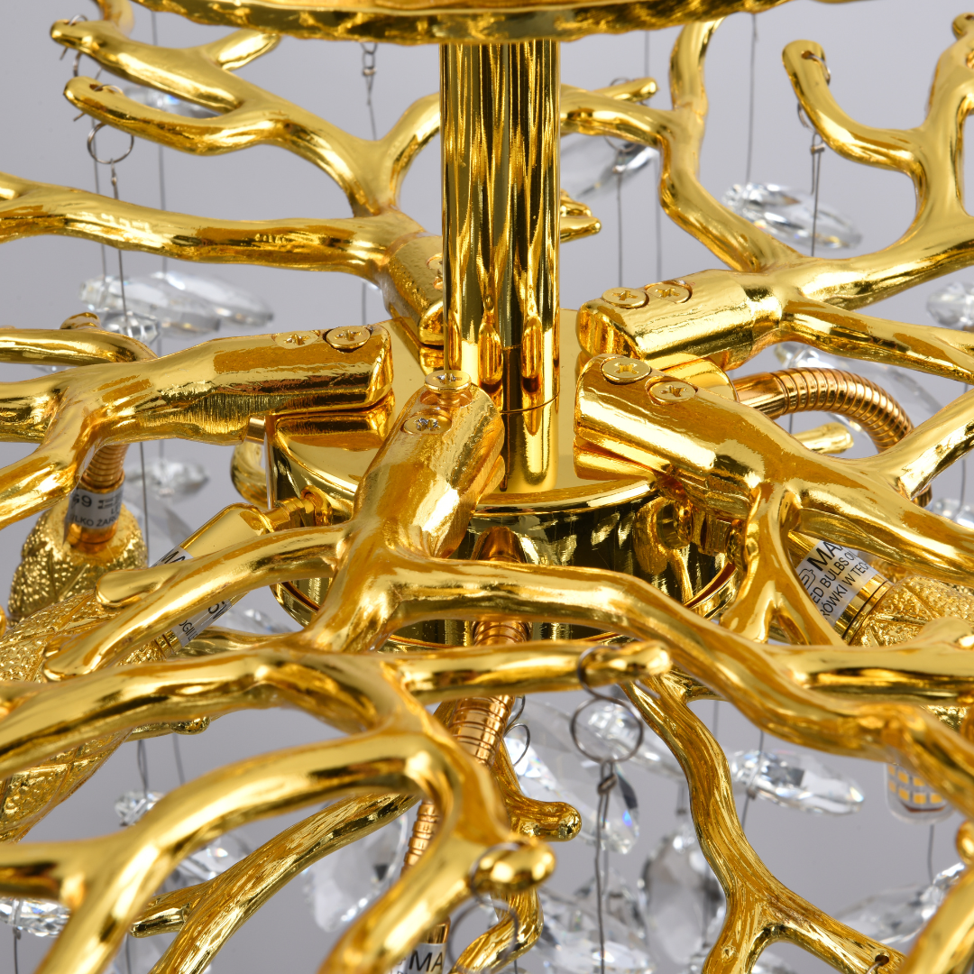 Кристален полилей Luxury Gold CINDY