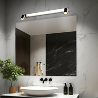 аплик LED ENRICO Chrome 9W 90cm IP44 с спотове 2xGU10
