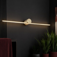 Aplica LED de Perete Gold 8W Serano AURIE / MINIMALIST DESIGN Wall Light Fixtures