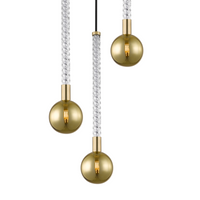 Осветително тяло висящо Luxury Gold Mida