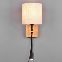 LED аплик за спалня NILAM Wood Design