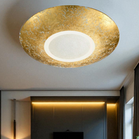 Плафониера LED 15.5W CHIROS Gold Еквивалент 150W