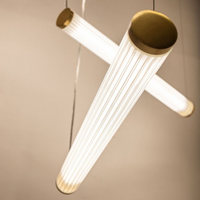 Lustra LED Smart Telecomanda Lucente AURIE / 100CM / SUSPENDATE Lighting Fixtures