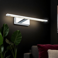 LED аплик за баня 12W 40cm CHROME KINKIET