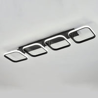 LED осветително тяло за таван KOVO Squares, еквивалент 300W, с дистанционно