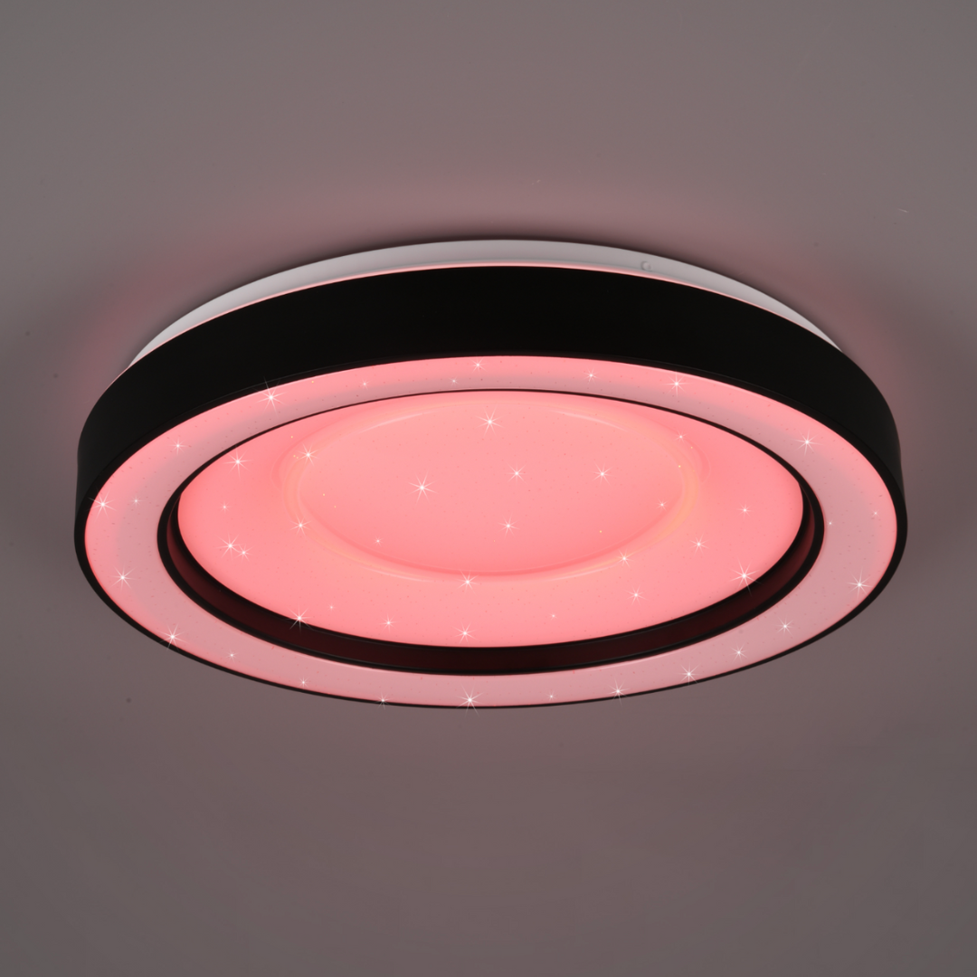 LED осветително тяло ARCO Black RGB-CCT Еквивалент 200W Дистанционно управление