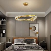 LED осветително тяло Cristal EnVogue, висящо, с дистанционно управление
