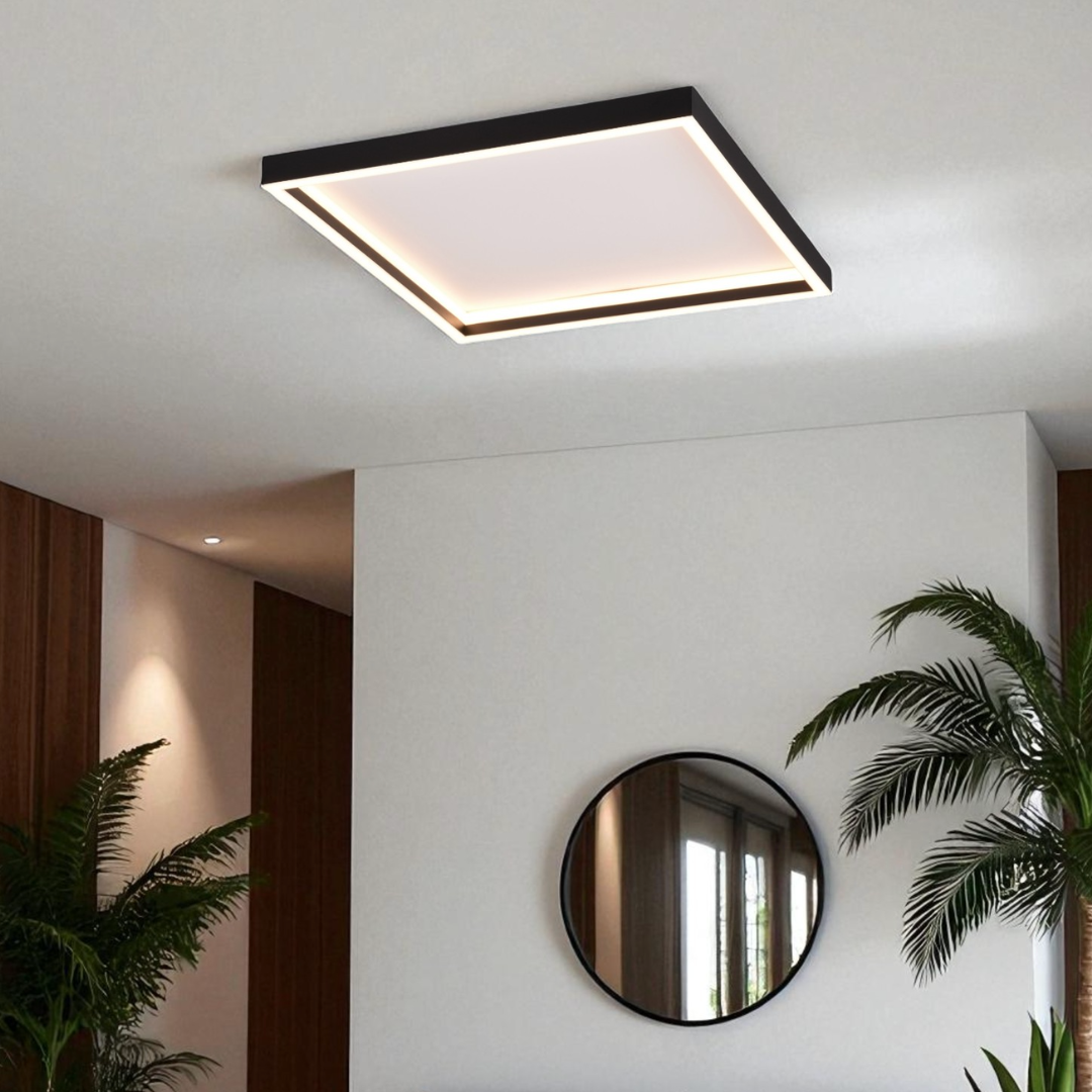 LED плафон ROTONDA Black Premium